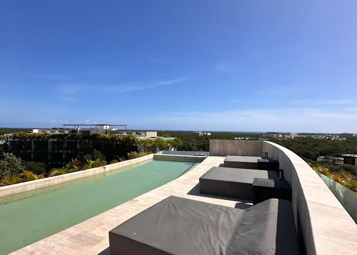 Apartment Mistiq, Departamento Con Balcon Y Albercas Con Vistas Impresionantes Tulum